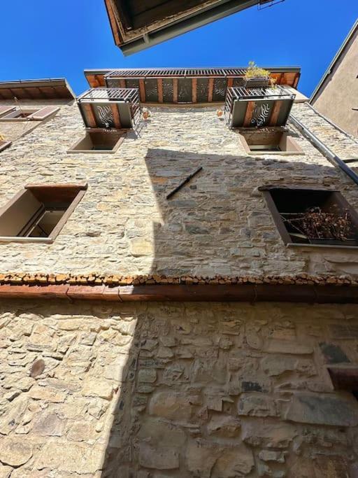 Romantic Home Stone With Amazing View Lake Of Como And Oleandra 라글리오 외부 사진