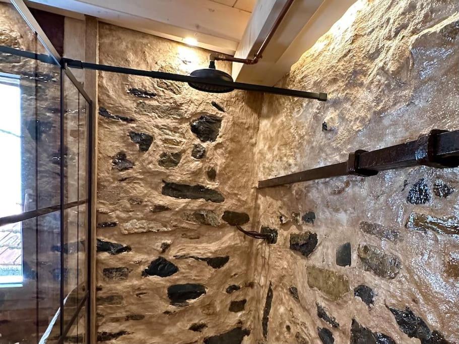Romantic Home Stone With Amazing View Lake Of Como And Oleandra 라글리오 외부 사진