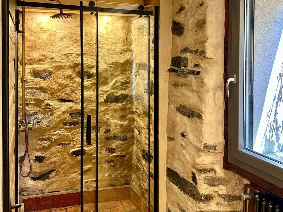 Romantic Home Stone With Amazing View Lake Of Como And Oleandra 라글리오 외부 사진
