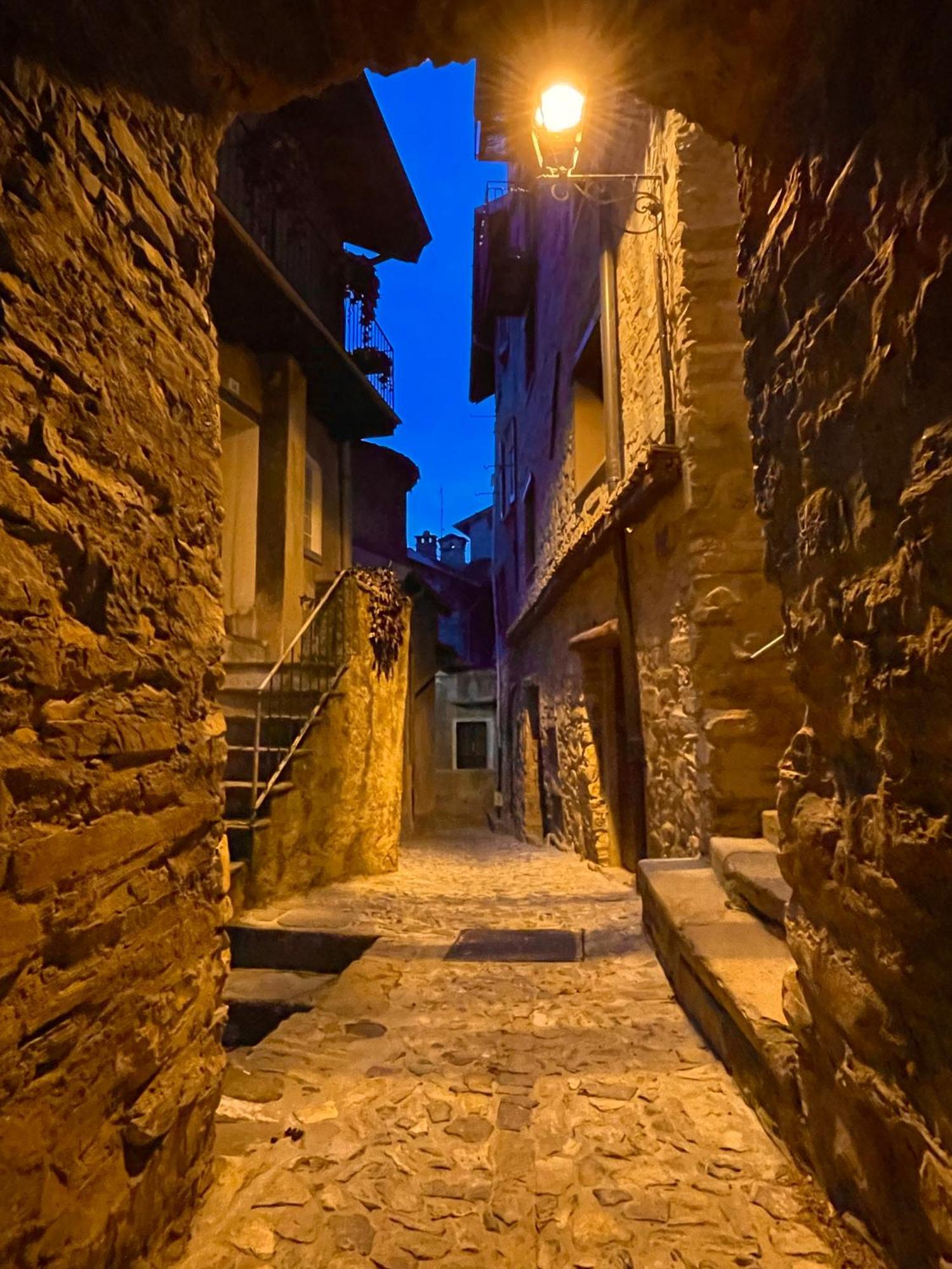 Romantic Home Stone With Amazing View Lake Of Como And Oleandra 라글리오 외부 사진